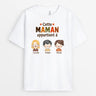 T-shirt Cette Mamie/Maman Appartient À Personnalisé