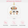 1215OFR3 ornement noel ceramique personnalise cette maman appartient a 1215o3l8a