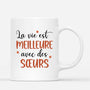 1223MFR3 Cadeau Personnalise Mug Vie Soeur