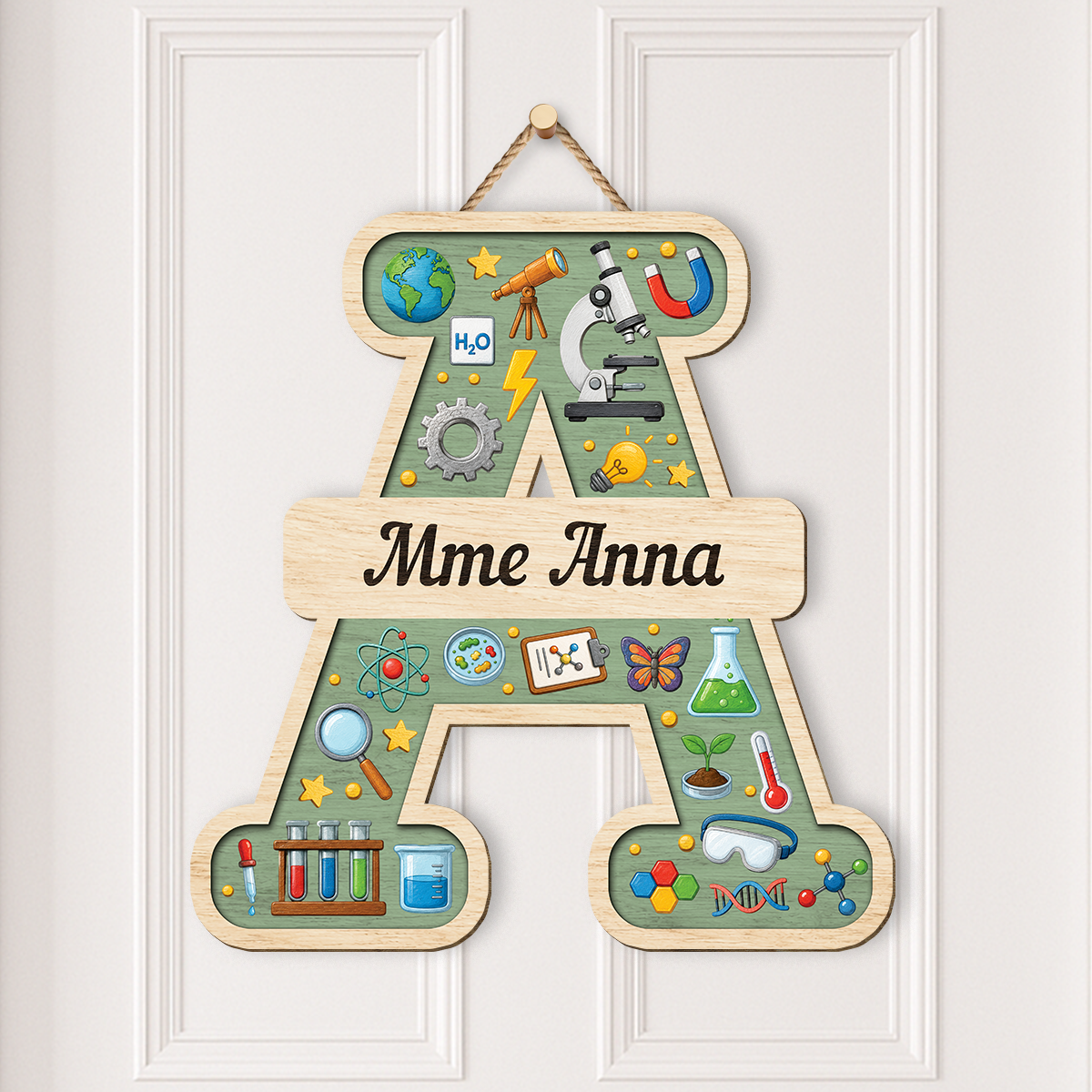 12245QA ProWoodSign CouFR RnDNone IdeAn MedImage NicBackToSchool