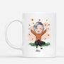 1227MFR2 Cadeau Personnalise Mug Feuilles Automne