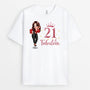 1231AFR1 t shirt 21 fabuleux personnalise