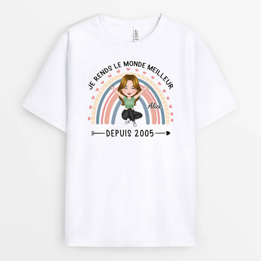 1237AFR1 t shirt rendre le monde meilleur depuis 30eme anniversaire personnalise_fff1fdd9 8ae0 438c bdb7 1e7b922d6fdf