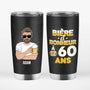 1243TFR1 mug isotherme acclamations et biere a 60 ans personnalise