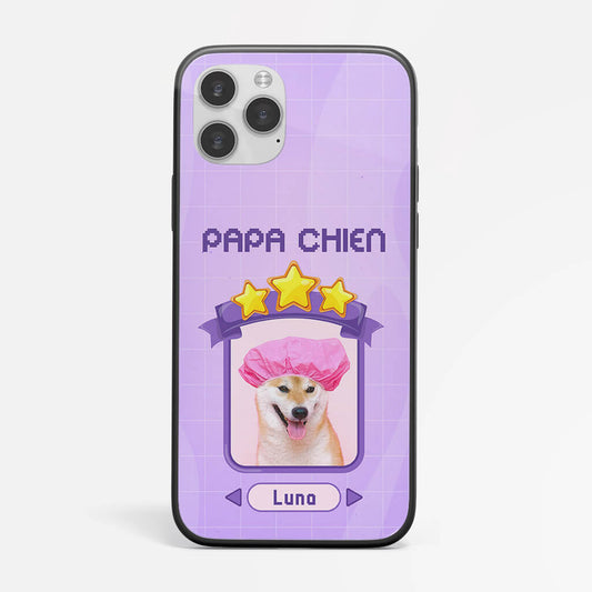 1258FFR1 coque de telephone iphone 11 papa chien jeu video personnalisee_ea80421d c33a 40ce bfcb fb666cc747b3