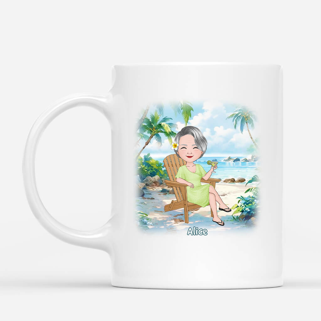Mug Retraitée Définition Adjective Je Fais Ce Que Je Veux Quand Je Veu