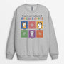 1299WFR1 sweatshirt la vie est meilleure avec les chats personnalise