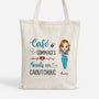 1305BFR1 tote bag cafe_ gommages et gants en caoutchouc personnalise