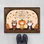 1312DFR1 paillasson joyeux halloween personnalise