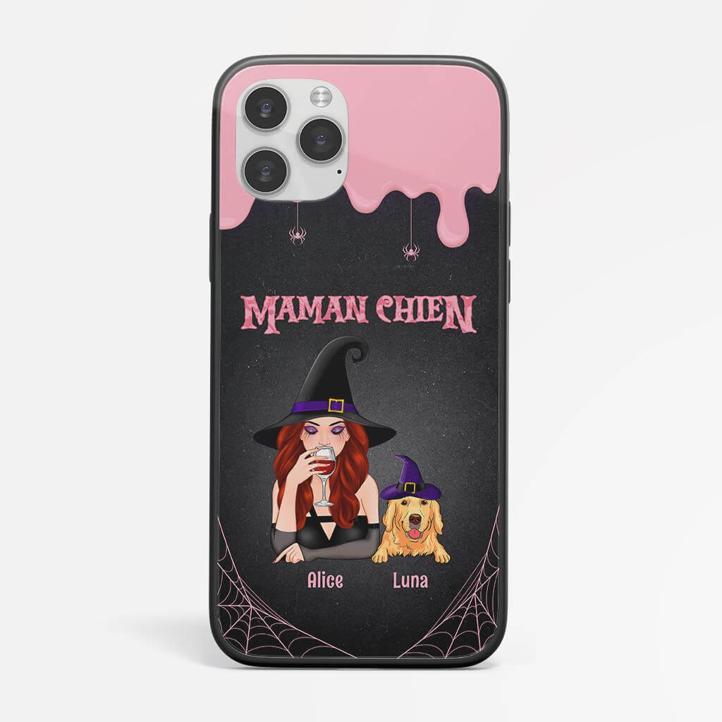 1313FFR1 coque de telephone iphone 11 maman chien halloween personnalisee_4adab45c c654 4858 92cd 85633713053a