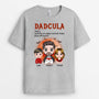 1341AFR1 t shirt dadcula comme un papa normal mais plus cool personnalise