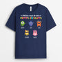 1343AFR2 t shirt mefiez vous de mes petits enfants personnalise