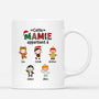 1366MFR1 mug cette mamie appartient a version noel personnalise