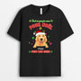 1368AFR1 t shirt tout ce que je veux pour noel cest mon chien personnalise