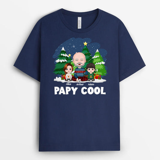 1370AFR2 t shirt papa cool personnalise