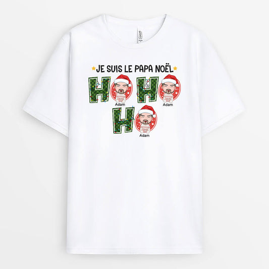 1383AFR1 t shirt ho ho ho personnalise