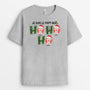 1383AFR2 t shirt ho ho ho personnalise