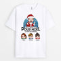 1389AFR1 t shirt tout ce que je veux pour noel ce sont mes petits enfants personnalise