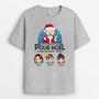 1389AFR2 t shirt tout ce que je veux pour noel ce sont mes petits enfants personnalise