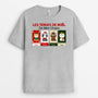 1402AFR2 t shirt les tenues de noel de mes chats personnalise