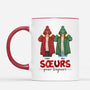 1416MFR2 mug meilleures amies pour toujours noel personnalise