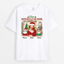 1432AFR1 t shirt tenue officielle de noel pour chat personnalise_2
