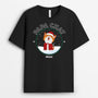 1434AFR1 t shirt papa chat maman chat noel personnalise