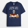 1449AFR2 t shirt chef de gang de chiens personnalise