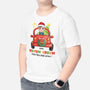 1453AFR2 t shirt petit pere noel arrive personnalise