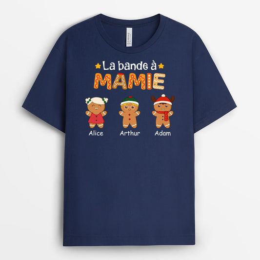 1460AFR2 t shirt la bande de maman biscuit personnalise