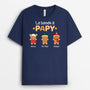 1460AFR2 t shirt la bande de papa biscuit personnalise