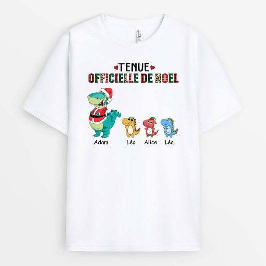 1462AFR1 t shirt noel officiel personnalise