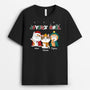 1466AFR1 t shirt meowy christmas pour noel personnalise