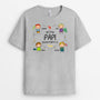 1469AFR1 t shirt ce papy appartient a dessin personnalise