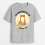 1483AFR2 t shirt propriete de arthur chat personnalise