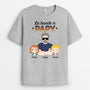 1493AFR1 t shirt la bande de papa personnalise