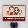 1494DFR1 paillasson famille martin noel personnalise