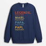 1503AFR2 t shirt legende mari papa papi depuis version blanc personnalise_a4c1fbbd 85f1 4da4 a482 ef6cd16d6d53