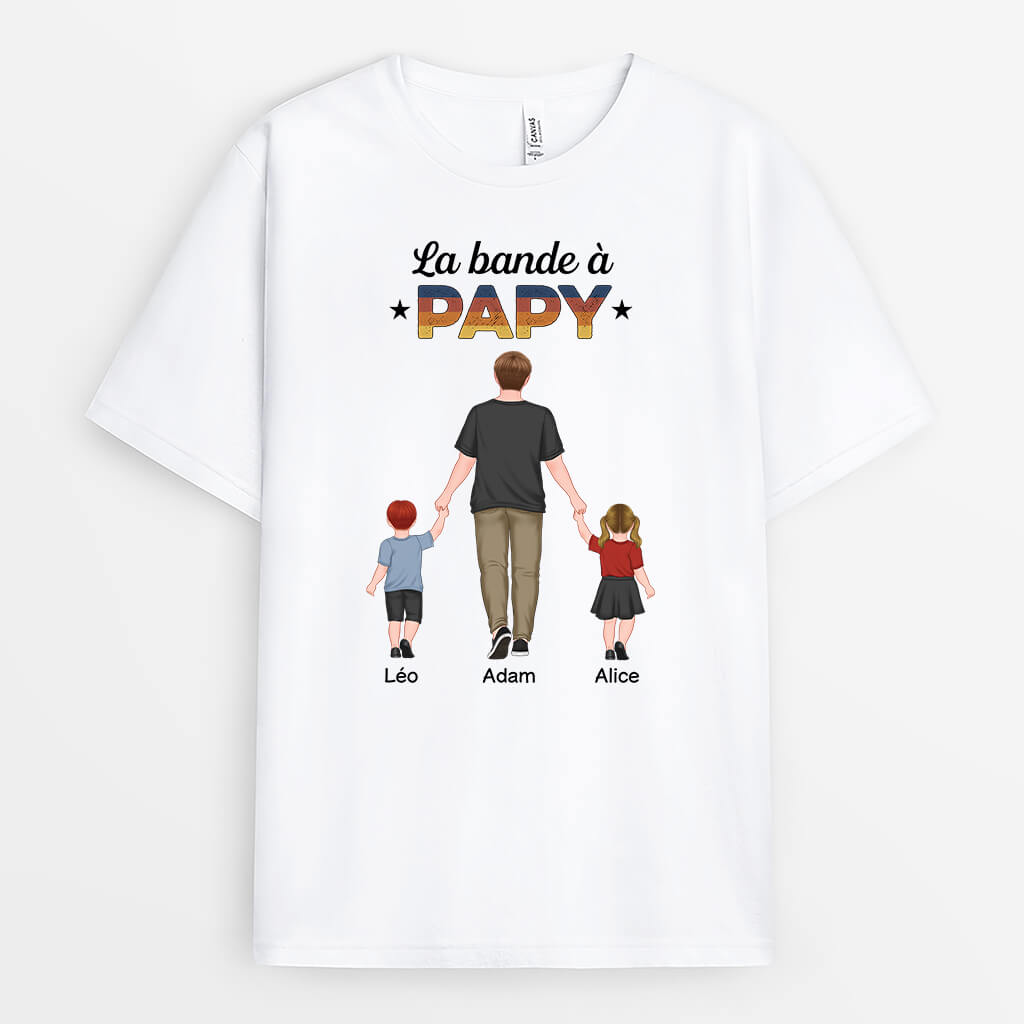 1506AFR1 t shirt la bande a papa papi cool personnalise_30115414 550c 4724 bdae 9ab4184f5369