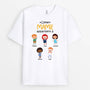 1507AFR2 t shirt cette grand mere appartient a empreintes de mains personnalise