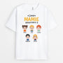 1517AFR1 t shirt cette mamie appartient a petit fils personnalise