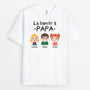 1527AFR1 t shirt la bande de papa personnalise