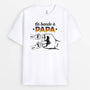 1540AFR1 t shirt le gang de papa poing personnalise