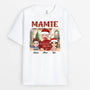 1545AFR1 t shirt mamie noel personnalise