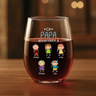 1551IFR1 verre a vin sans pied personnalise ce papa cette maman appartient a 1551i