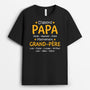 1553AFR2 t shirt cadeau pour papa papy personnalise