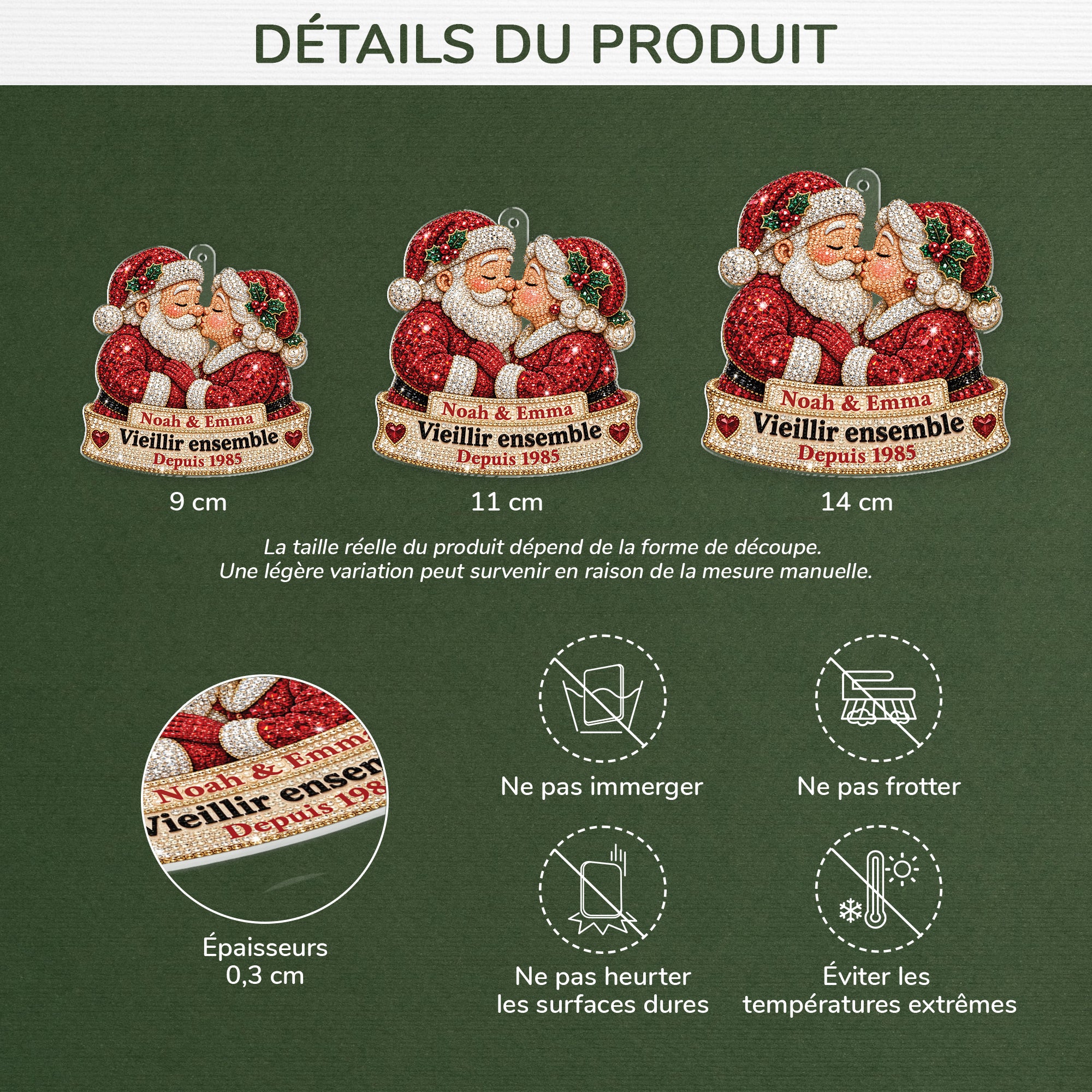 15649OT ProAcrylicOrnament CouFR RnDNone IdeTPham NicCouple
