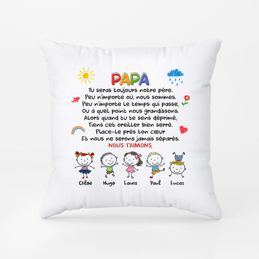 1600FR2 coussin cadeau pour grand mere doodle personnalise