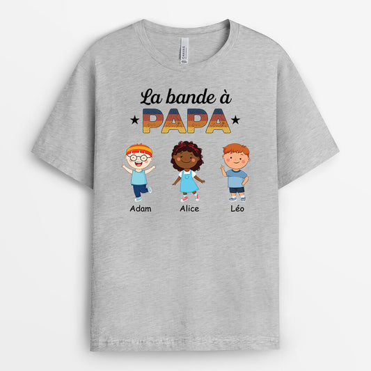 1606AFR1 t shirt la bande a papy bd personnalise