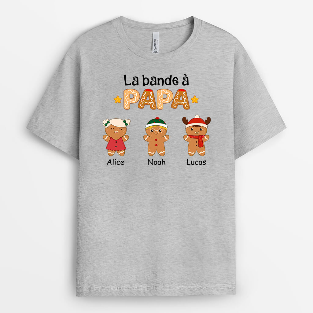 1619AFR1 t shirt la bande de papy personnalise